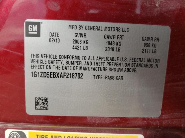 2010 Chevrolet Malibu 2LT