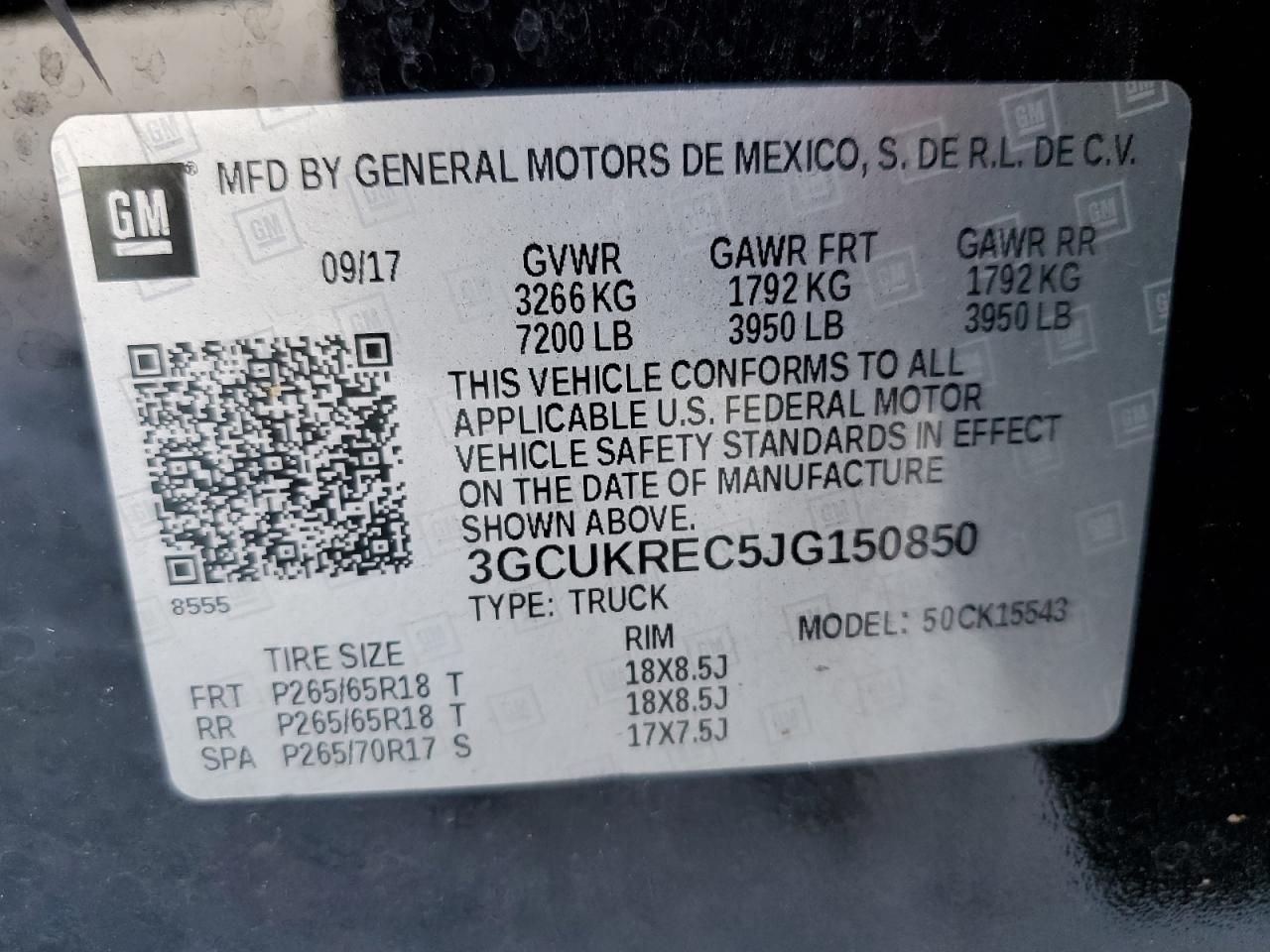 2018 Chevrolet Silverado K1500 lt