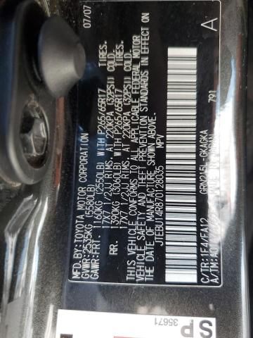 2007 Toyota 4runner SR5