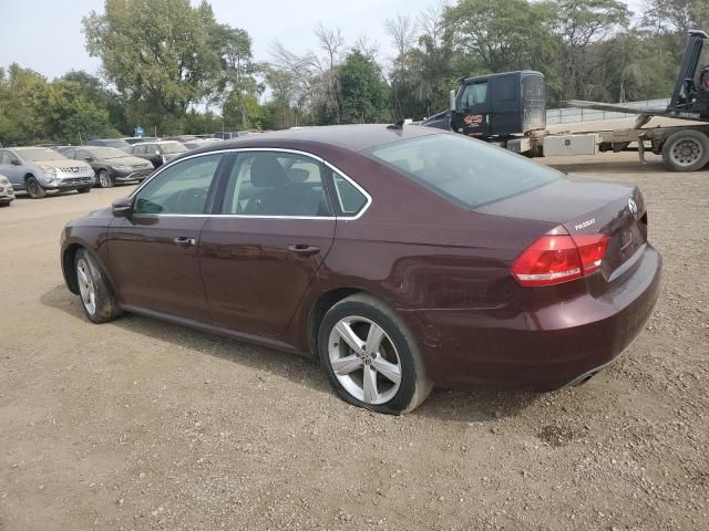 2012 Volkswagen Passat SE