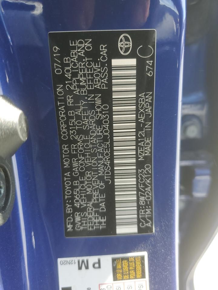 2020 Toyota Corolla se