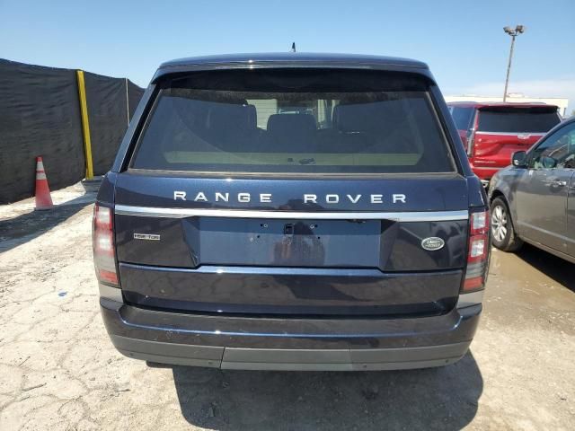 2016 Land Rover Range Rover HSE