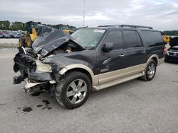 Ford Expedition salvage cars for sale: 2007 Ford Expedition EL Eddie Bauer