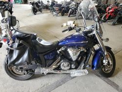 Salvage motorcycles for sale at Windsor, NJ auction: 2007 Yamaha XVS1300 A