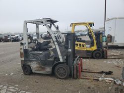 Salvage trucks for sale at Indianapolis, IN auction: 2015 Nissan Forklift