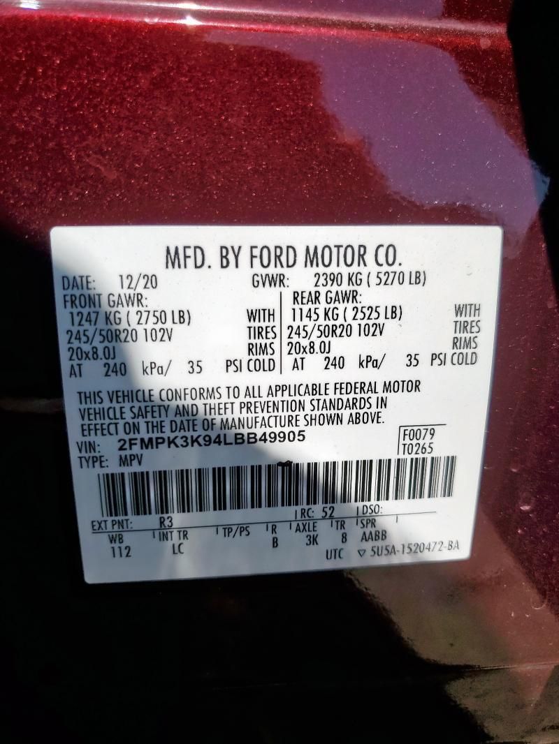2020 Ford Edge Titanium