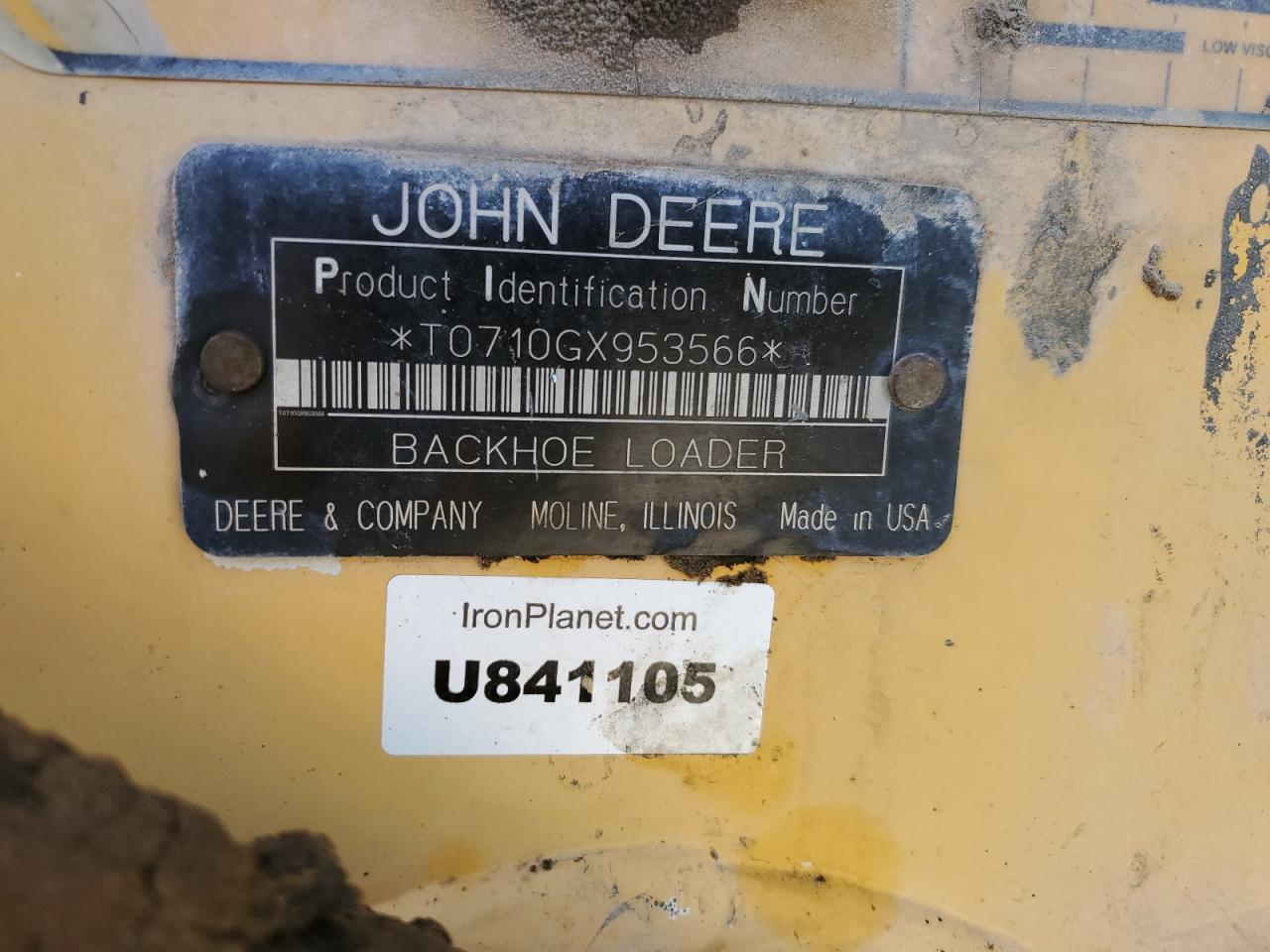 2006 John Deere 710G Backhoe