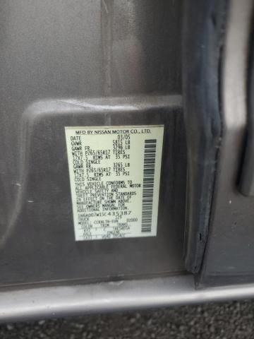 2005 Nissan Frontier Crew Cab LE
