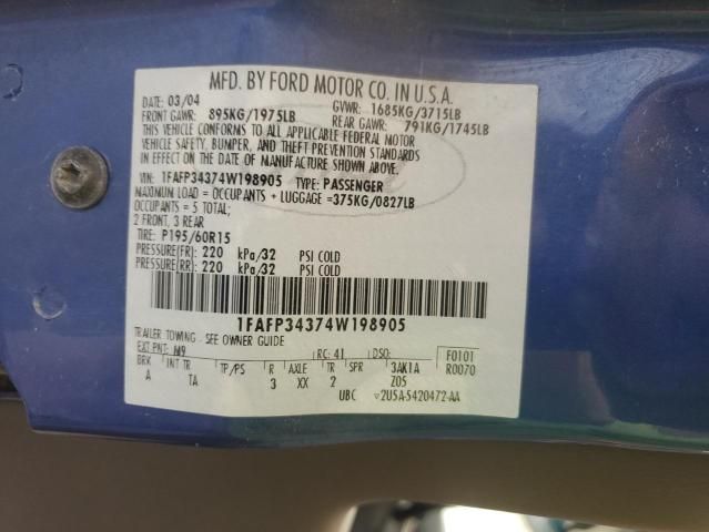 2004 Ford Focus SE Comfort