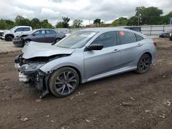 Honda salvage cars for sale: 2021 Honda Civic Sport