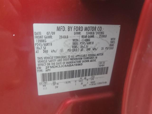 2010 Ford Edge sel