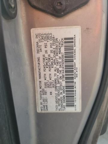 2000 Toyota Tundra Access Cab