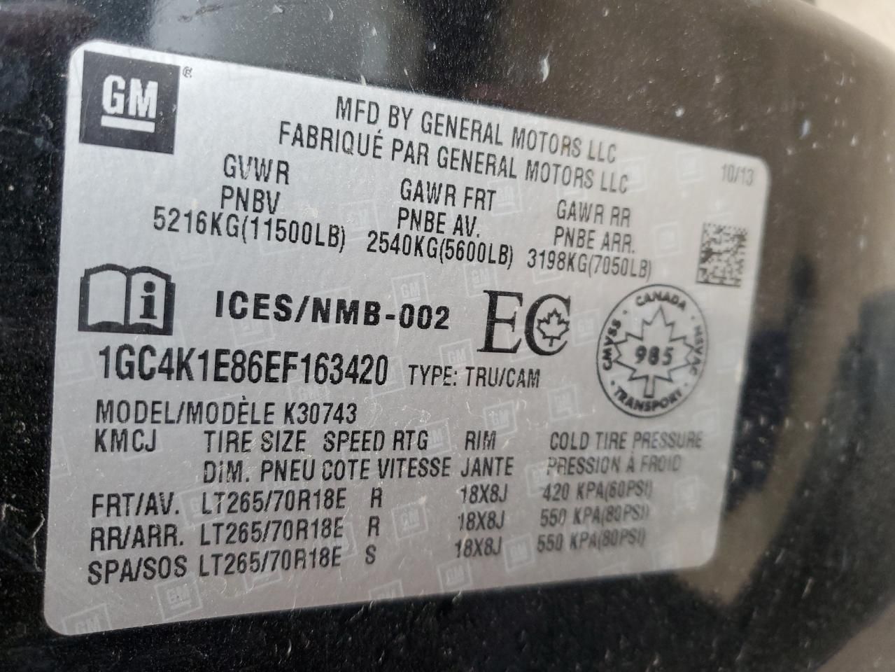 2014 Chevrolet Silverado K3500 LTZ