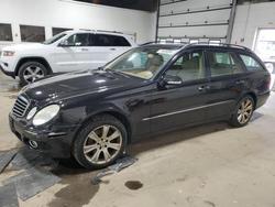 Mercedes-Benz E 350 4matic salvage cars for sale: 2009 Mercedes-Benz E 350 4matic