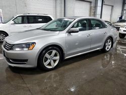 Volkswagen salvage cars for sale: 2013 Volkswagen Passat SE