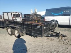 Salvage trucks for sale at San Diego, CA auction: 2010 Texas Utility Trailer