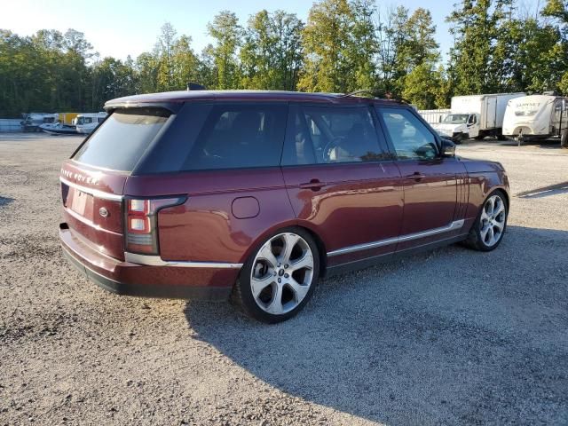2017 Land Rover Range Rover Supercharged