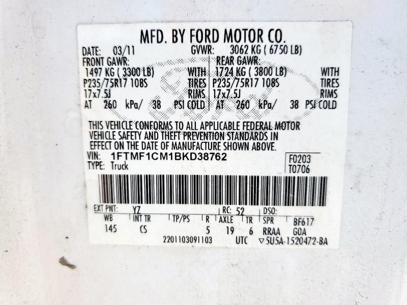 2011 Ford F150