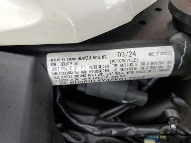2024 Yamaha YZFR3 A
