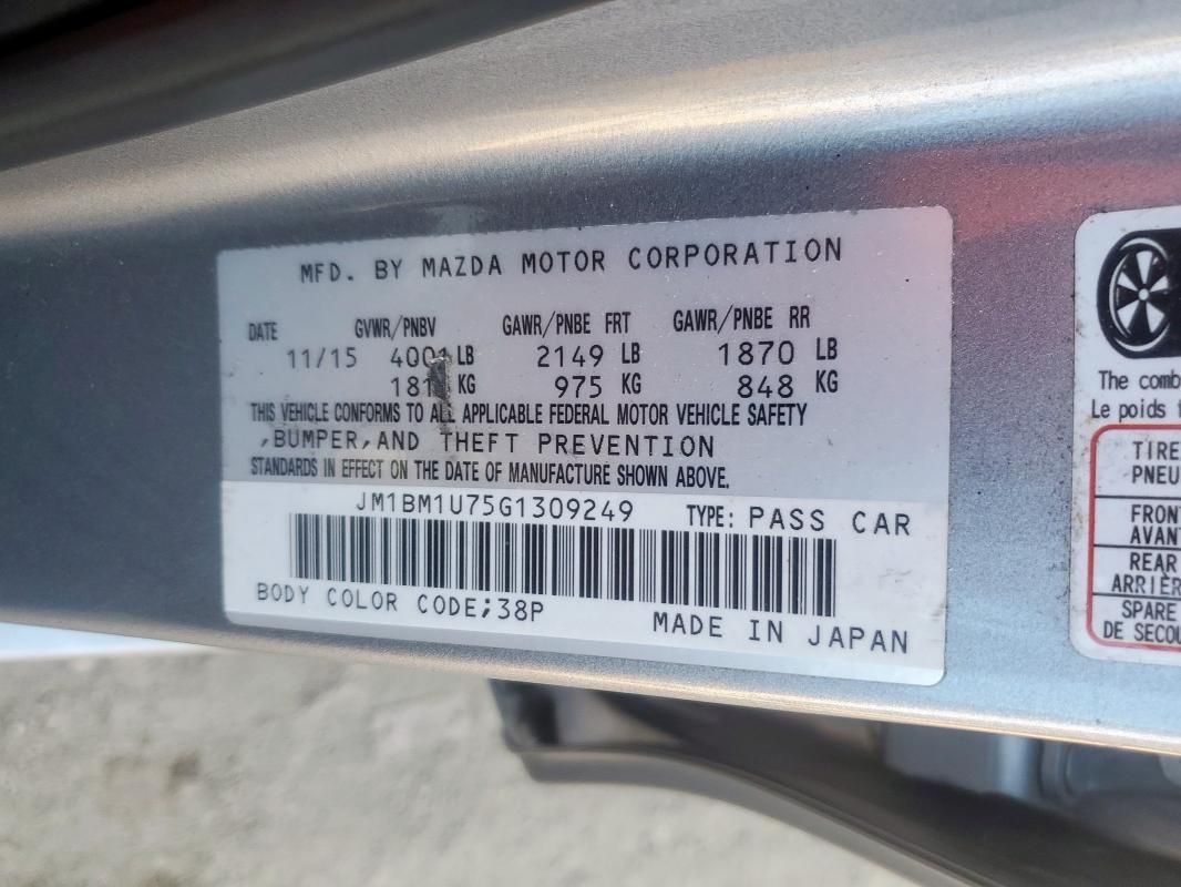 2016 Mazda 3 Sport