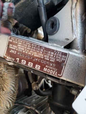 1988 Honda NX650