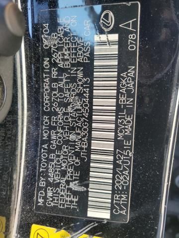 2004 Lexus ES 330