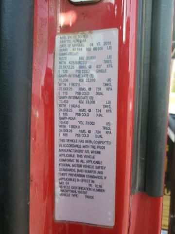 2017 Kenworth T880 Dump Truck