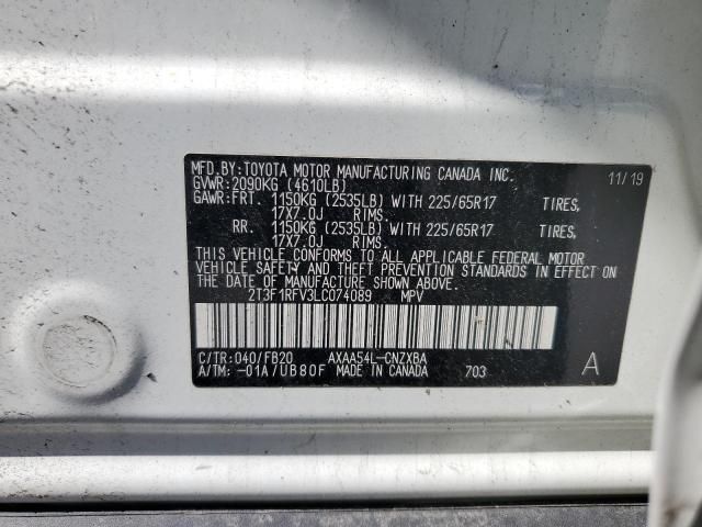 2020 Toyota Rav4 LE