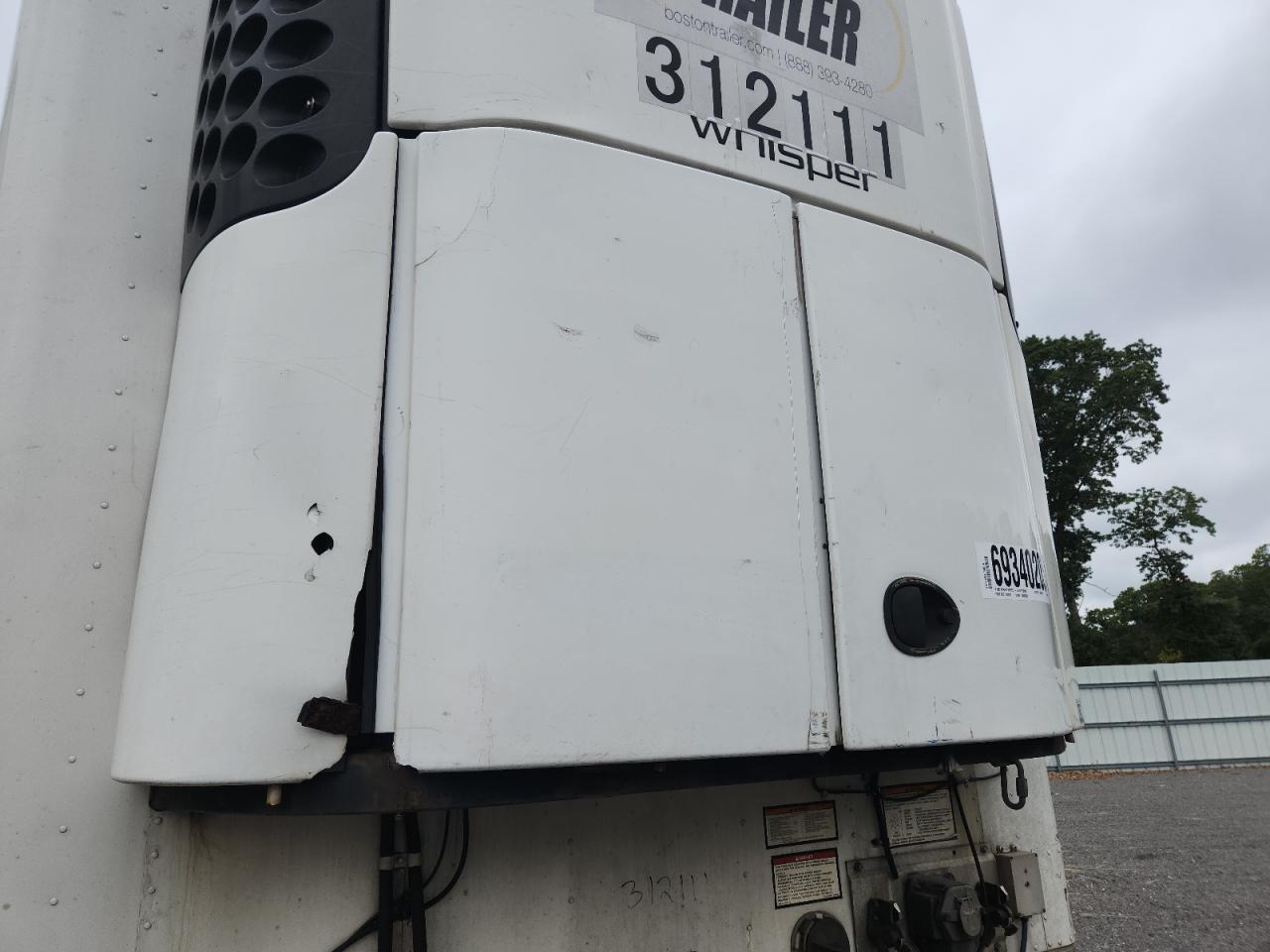 2015 Great Dane Refrigerated Van Trailer