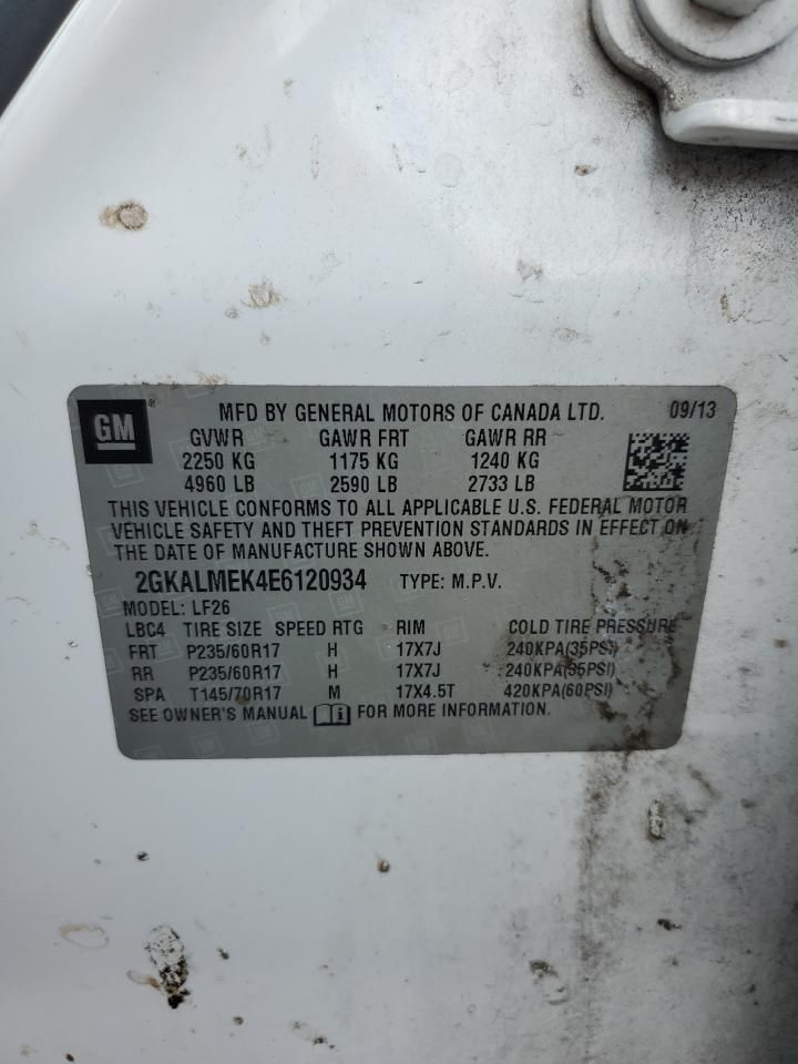 2014 GMC Terrain sle