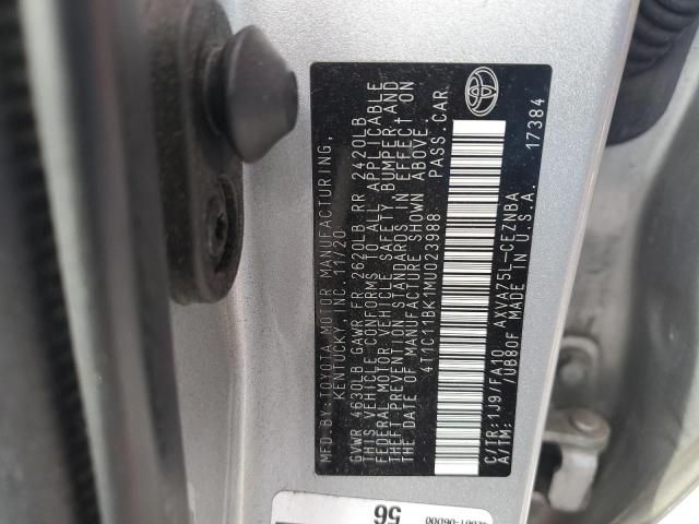 2021 Toyota Camry LE