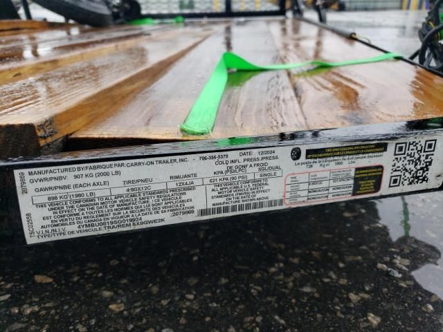 2025 Carry-On 5X8GWE2K Utility Trailer
