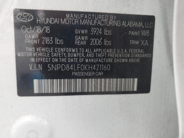 2019 Hyundai Elantra SEL