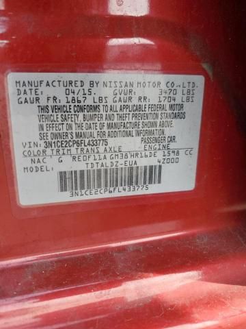 2015 Nissan Versa Note s