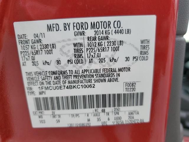 2011 Ford Escape Limited