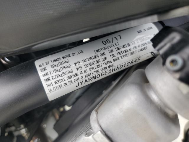 2017 Yamaha FZ07