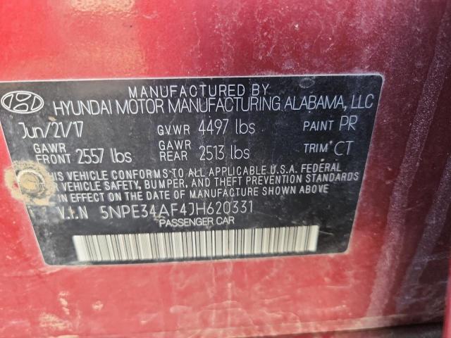 2018 Hyundai Sonata Sport