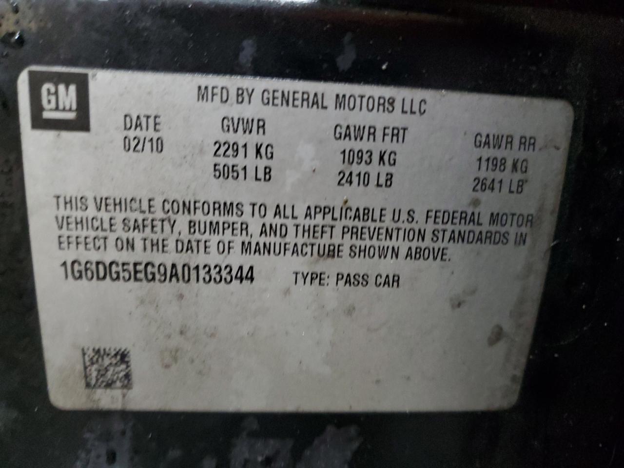 2010 Cadillac Cts Luxury Collection