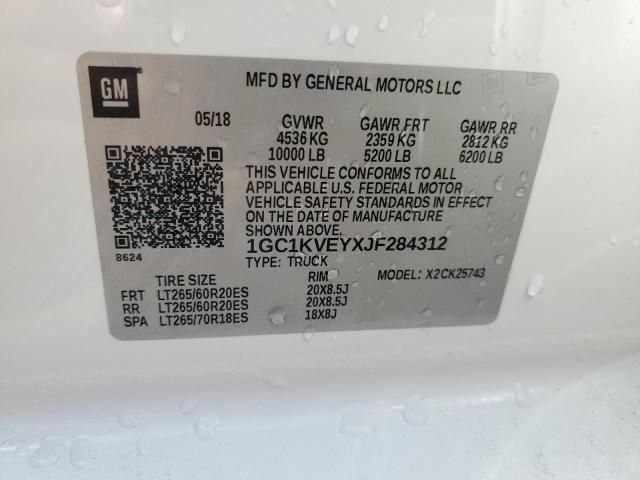 2018 Chevrolet Silverado K2500 Heavy Duty LT