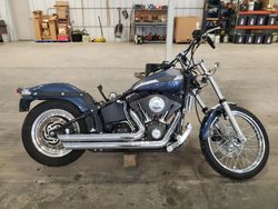 Salvage motorcycles for sale at Avon, MN auction: 2003 Harley-Davidson Fxstbi