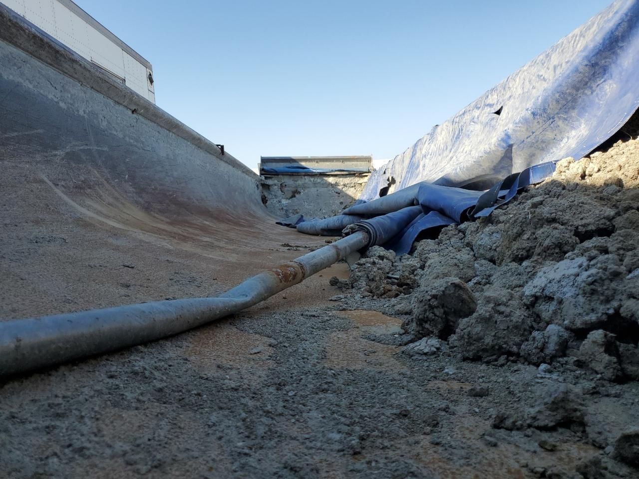 2006 Hanson End Dump Trailer