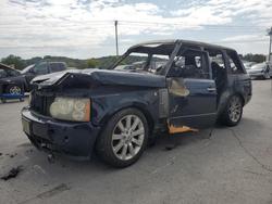 Land Rover salvage cars for sale: 2008 Land Rover Range Rover hse