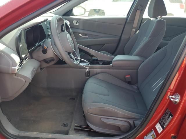 2022 Hyundai Elantra Blue