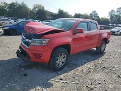 Chevrolet salvage cars for sale: 2015 Chevrolet Colorado LT