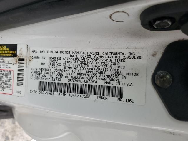 2005 Toyota Tacoma Access Cab