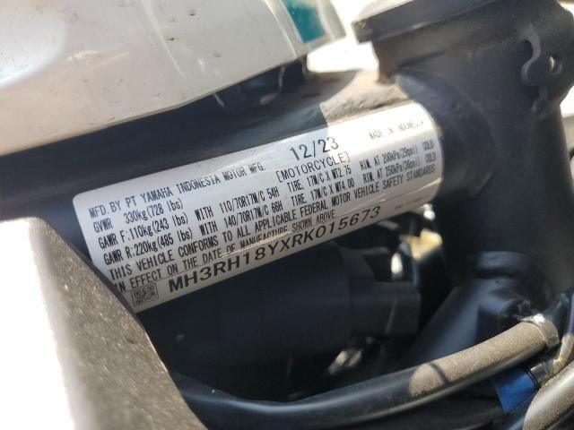 2024 Yamaha YZFR3 A