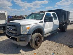 Salvage trucks for sale at Wilmer, TX auction: 2013 Ford F450 Super Duty