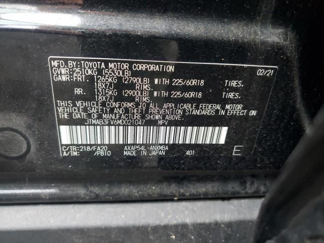 2021 Toyota Rav4 Prime SE