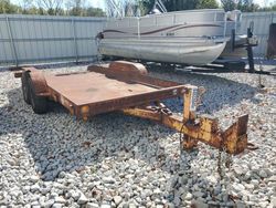 Salvage trucks for sale at Barberton, OH auction: 2002 Butler Trailer