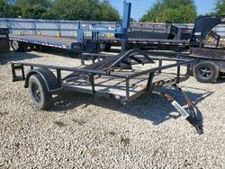 Salvage trucks for sale at San Antonio, TX auction: 2020 Top Hat DSP10X77-2.9N-R Utility Trailer